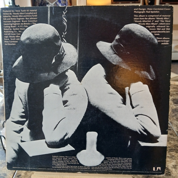 Woody Allen – Standup Comic: 1964-1968 - 1978 United Artists Vinyl LP VG+ All - Picture 3 of 12